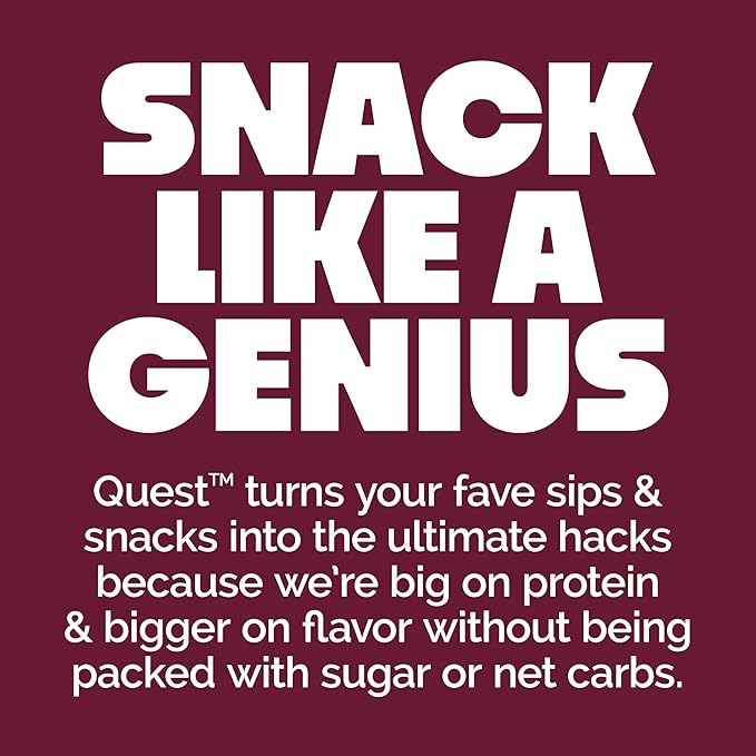 Quest Nutrition White Chocolate Raspberry Protein Bars 20g Protein 1g Sugar 5g Net Carb High Fiber Gluten Free Keto Friendly 12 Count