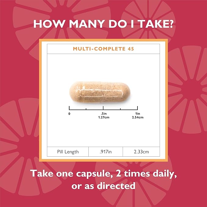 Celebrate Vitamins Multi-Complete 45mg Iron – Daily Bariatric Multivitamin for Sleeve Gastrectomy and Gastric Bypass Surgery Patients – Essential Vitamins &amp Minerals (180 Capsules)
