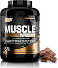 Nutrex Research Whey Protein Powder Chocolate Muscle Infusion Whey Isolate w/EAA &amp Hi BCAA for Muscle Gain - 5 Pounds - Muscle Builder for Men &amp Women Sports Nutrition Delicious Taste &amp