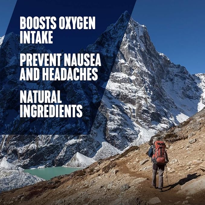 OxyBoost Complex. Altitude Formula for Acclimation to Ski or Mountain Trips with Vitamin C Alpha Lipoic Acid (60 Servings)…