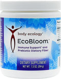 Body Ecology EcoBloom Immune Support | Prebiotic Dietary Fiber | Stomach Friendly | 7.2oz Reusable Container Powder