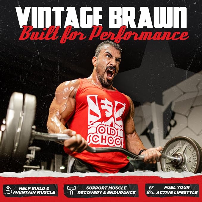 Old School Labs Protein Powder Isolate Sourced from Egg Milk&amp Beef - Made for Men &amp Women for Building Muscle &amp Post-Workout Recovery - Zero Sugar Rich Chocolate Flavor - 30 Servings