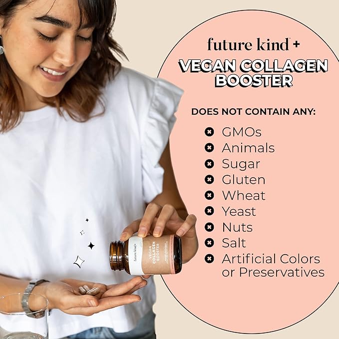 Future Kind Best Sellers Bundle | Vegan Multivitamins and Collagen Booster | Vegan Multivitamins for Women and Men with B12 Omega 3 and Vitamin D3 | Collagen Supports Skin Hair and Nail Health