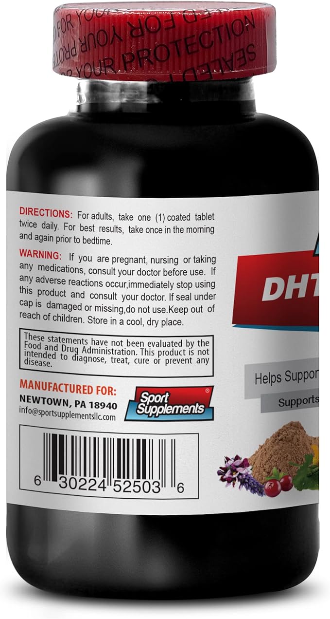Hair Growth Hair Vitamins Without biotin - DHT Blocker Hair Formula - Support Healthy Hair Growth - he shou wu for Gray Hair Soy isoflavones Supplement kudzu Root Capsules dht Blocker - 2B 120 Cap