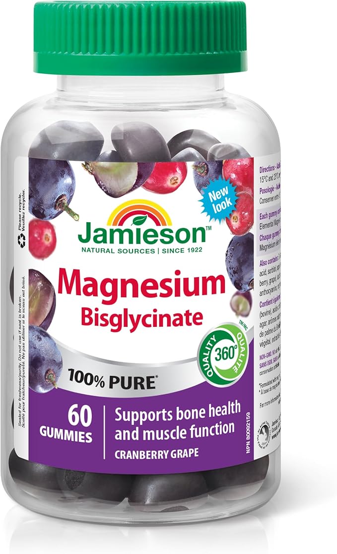 Jamieson Magnesium Gummies 60's