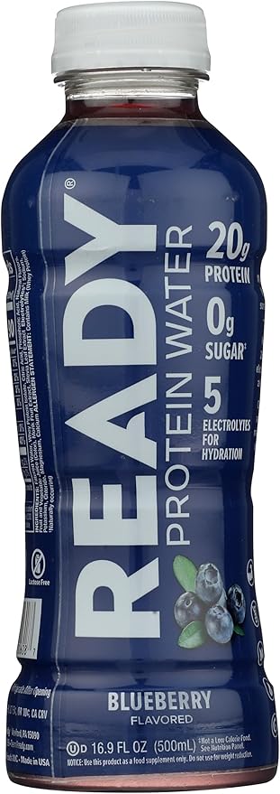 Protein Water Blueberry Blue 16.9 Fluid Ounce