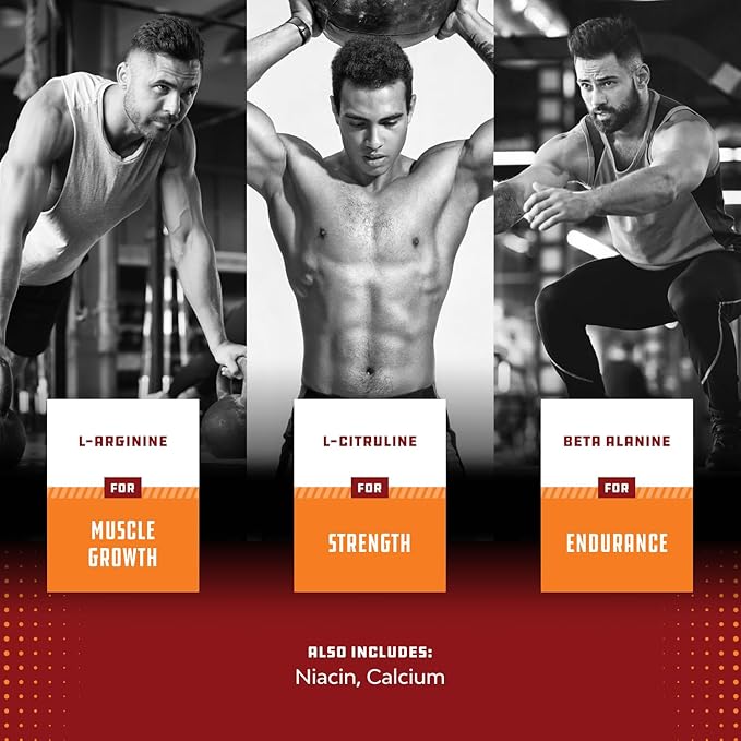 Bundle of Nootropic Memory Supplement and Energizing Nitric Oxide Supplement for Men - for Brain Boost and Natural Energy Booster - for Intense Muscle Growth Performance Endurance and Recovery