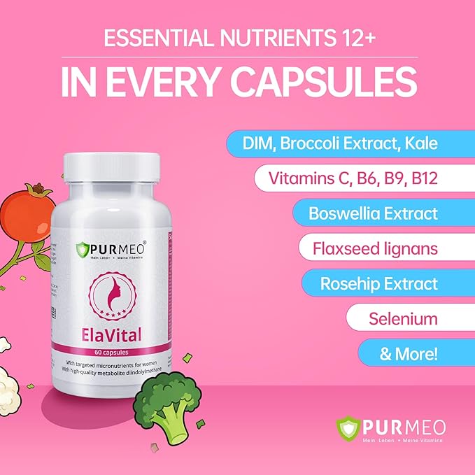 Probiotics for Gut Digestive Health &amp DIM Supplement for Women