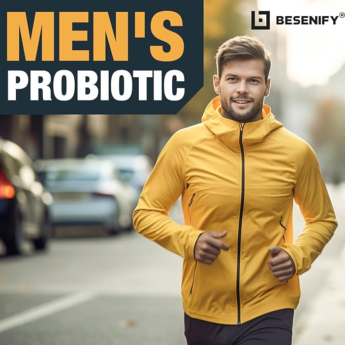 Probiotics for Men 500 Billion CFUs &amp 12 Strains Men's Probiotic with Turmeric Cranberry Goji - Probiotics for Digestive Health Immune Stomach Bloating &amp Gut Health for Men 60 Pro Biot