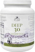 Mt. Capra Deep 30 | Meal Replacement Shake Goat Protein Powder with Grass-Fed Whey Protein Casein Protein Minerals and BC-30 Probiotics | Strawberry Splash | 30 Servings - 2 Pounds