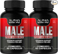 (2 Pack) Alpha Boost Pro Capsules Alpha Boost Pro Official Advanced Formula AlphaBoost Pro All Natural Pills Alfa Boost Pro for Overall Health Alpha Boost Pro Reviews 120 Capsules for 2 Months