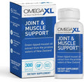 OmegaXL Joint Support Supplement - Natural Muscle Support Green Lipped Mussel Oil Soft Gel Pills Drug-Free 300 Count