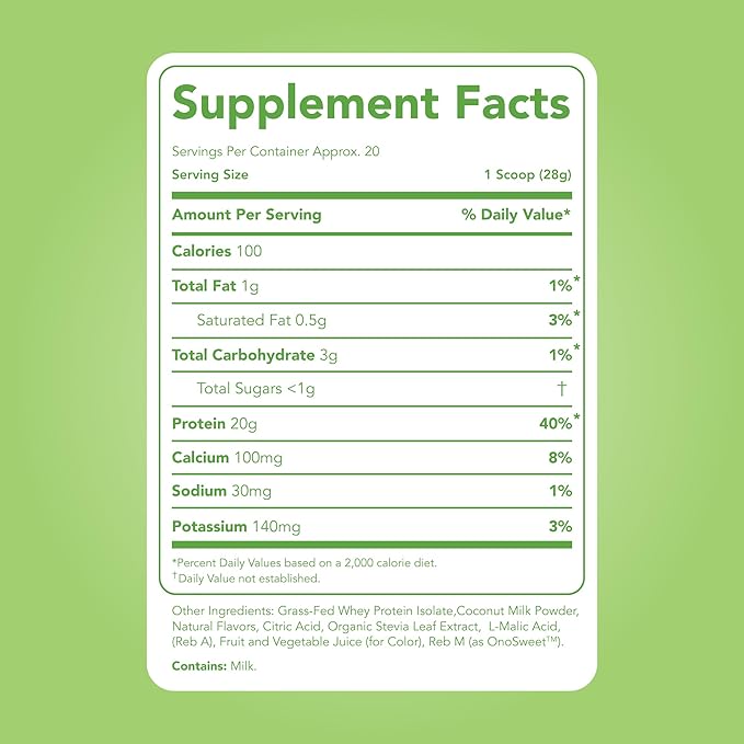 Clean Simple Eats Clear Protein Powder - Sour Candy Watermelon