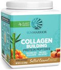 Vegan Collagen Protein Powder for Women Silica Plant Based Collagen Powder with Vegan Hair Skin and Nails Vitamins Non-GMO No Added Sugar Soy Dairy &amp Gluten Free (Salted Caramel 20 Servings)