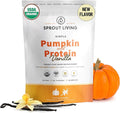 Sprout Living Organic Pumpkin Seed Protein Powder Vanilla Flavor 20 Grams of Plant Based Organic Protein Powder Without Sweeteners Non-GMO Dairy Free Vegan Gluten Free (1 Pound 13 Servings)