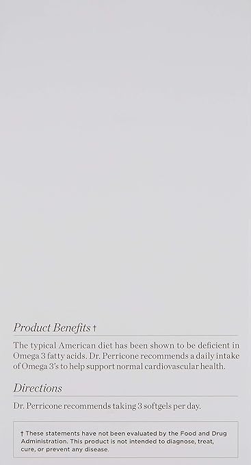 Perricone MD Omega 3 Supplements