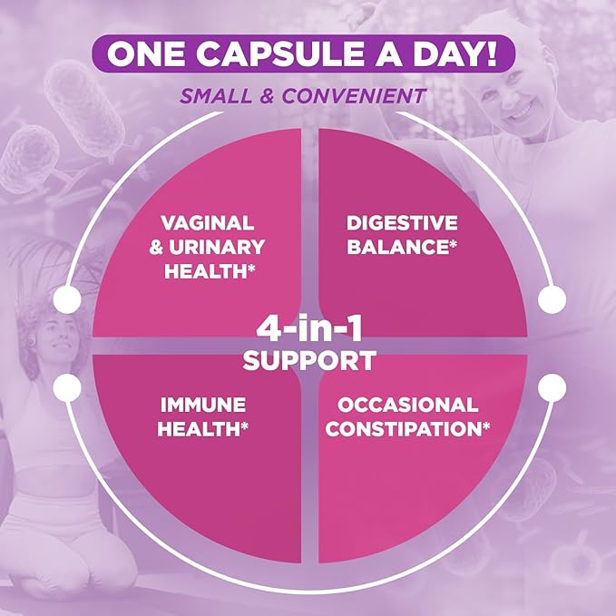 Vital Planet - Vital Flora Probiotics for Women Over 55 Daily Shelf Stable Probiotic 60 Billion CFU 60 Diverse Strains 7 Organic Prebiotics Immune Support and Digestive Health 30 Capsules