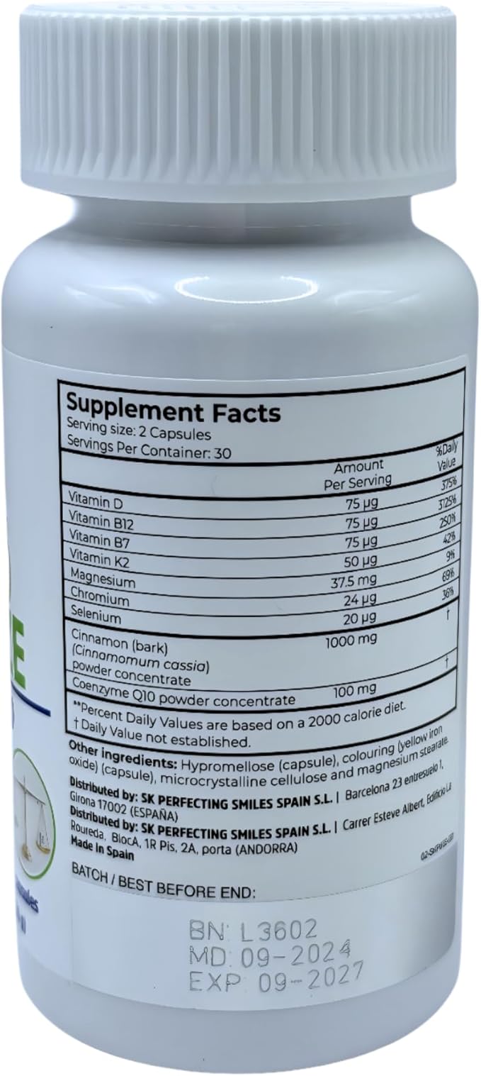 Gluco Vitalize Supplement with CoQ10 60 Capsules