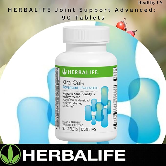 Herbalife Xtra-Cal Advanced: Tablets with Vitamin D and Minerals Rich in Calcium (90 Tablets)