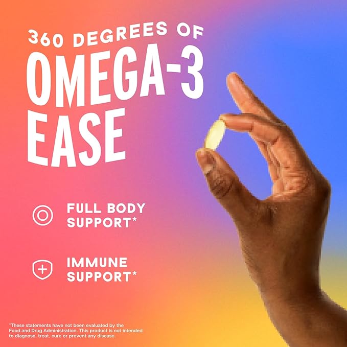 Oceanblue Omega-3 Bundle – 2100 Triple Strength 180ct + Essentials Everyday Omega Minis 60ct – High-Potency EPA DHA DPA with Vitamin D3 – Orange Flavor – Heart Brain &amp Immune Support - 2 Pack