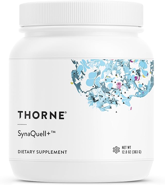 THORNE - SynaQuell+ - Brain Support for Post-Impact - BHB BCAAs CoQ10 DHA &amp Nicotinamide Riboside - Supports Healthy Brain Structure &amp Cognition* - NSF Certified for Sport - 12.8 Oz - 30 Se