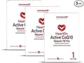 NANOWELL HeartOn Active CoQ10 Kaneka Ubiquinol 100 Plus Heart Health Supplemen - 60 Softgels X 3 Boxes for 6 Months (180 Count)