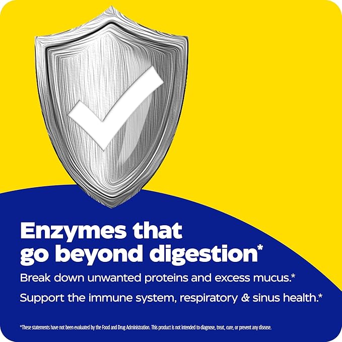 Enzymedica Immune Defense Regular Strength Proteolytic Enzymes for Immune Support 180 Count