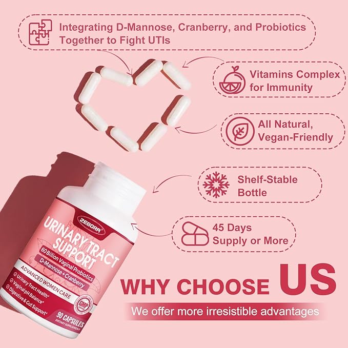 ZEBORA Probiotics for Men &amp Probiotics for Women