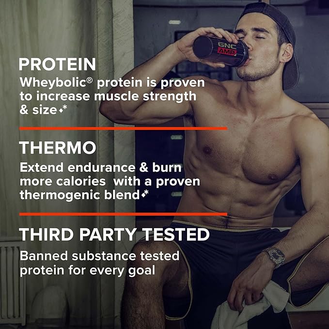 GNC AMP Wheybolic Ripped - Cookies and Cream (9 Servings)