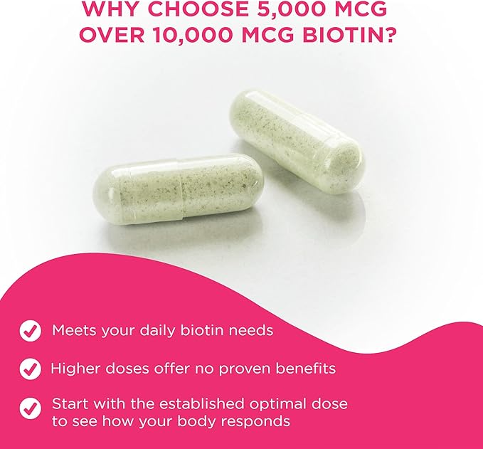 Vital Vitamins Biotin Complex Capsules + NAD+ Supplement