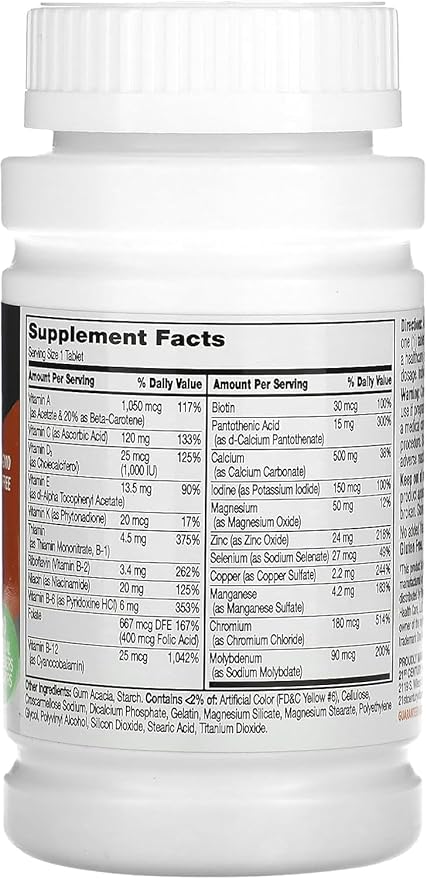 21st Century One Daily Women`s 50+ Tablets 150 Count (3 pack)