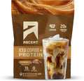 Ascent Caramel Iced Coffee Protein Powder - High Protein Powder 20 g Protein &amp 100 mg Caffeine from Premium Colombian Coffee Zero Artificial Flavors &amp Sweeteners - 15 Servings