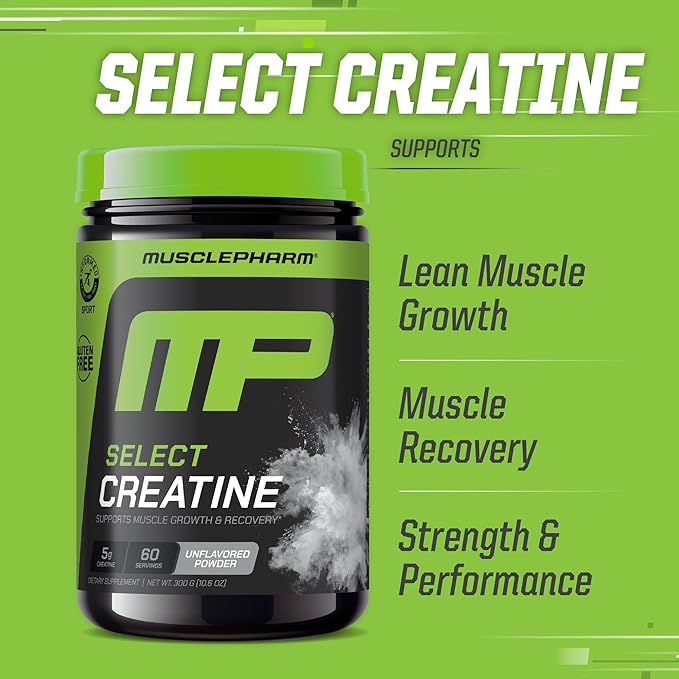Muscle Pharm Combat 4lb Chocolate Protein and MusclePharm Pure Creatine Monohydrate