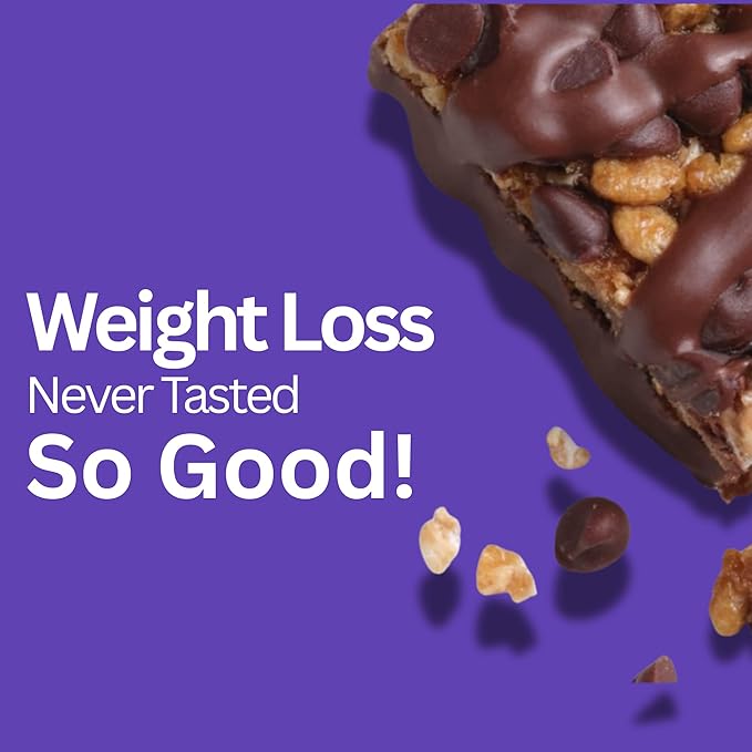 HMR Fudge Graham &amp Iced Oatmeal Protein Bars - Nutritious Low-Calorie Snacks with 10g Protein Each Perfect for Weight Maintenance and Healthy Dessert Options 24 Count Packs