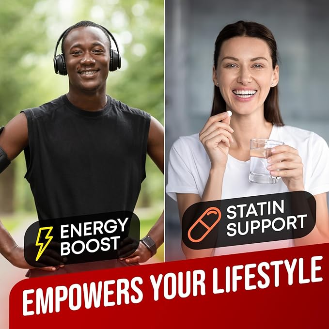 High Absorption CoQ10 500MG - Co Q 10 Supplement 120 Softgels for Heart Health&ampEnergy Production - Enhanced CoQ10 Nutritional Supplements with Coenzyme Q10 - Alternative to coq10 400mg softgels