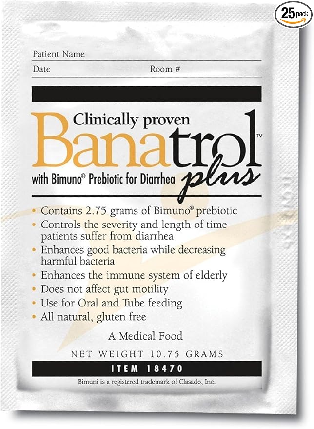 Banatrol Plus with Prebiotic Anti-Diarrhea (SupplementW/PREBIOTIC) 25 Pack