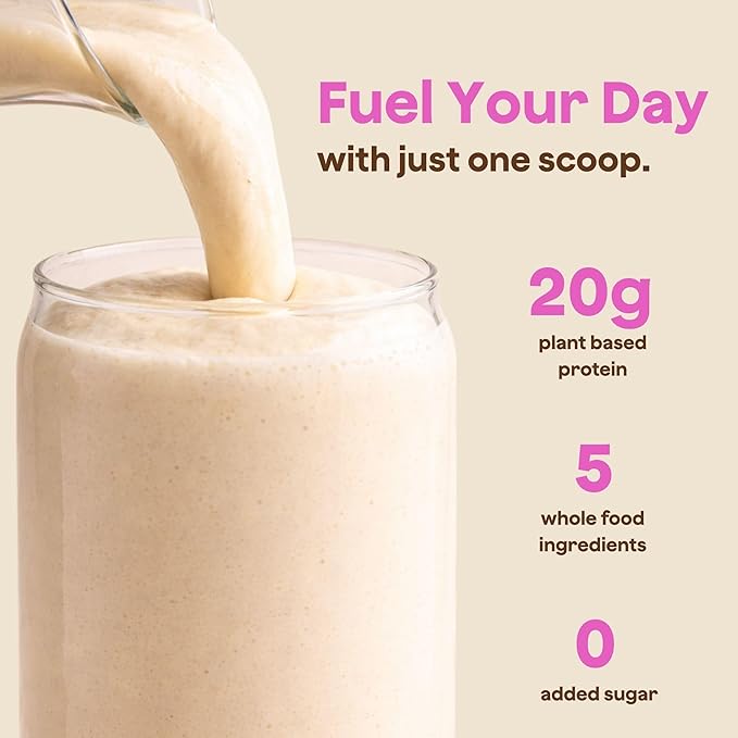 The Bomb Co. Bomb Plant Protein Protein Powder with 20g Protein Amino Acids Zero Sugar Pea Protein Chia Seeds Pumpkin Seeds Vanilla &amp Monk Fruit Gluten Free Vanilla Flavor 20 Srvgs