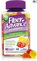 ikj Plant Based Prebiotic Fiber Supplement Gummies Natural Fruit 90 Count