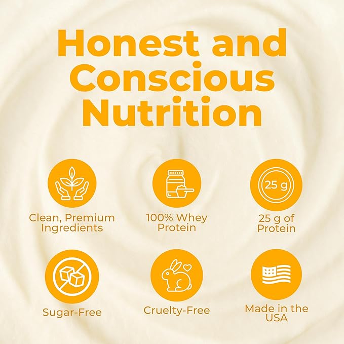 About Time Whey Protein Isolate Powder 25g Strawberry Natural Ingredients Non-GMO Gluten-Free Lactose-Free Zero Sugar Low Carb 32 Servings