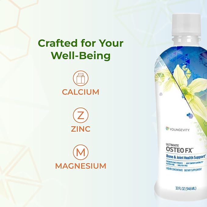 Youngevity Ultimate Osteo-Fx (Liquid) | Bone Health Support | 32 fl. oz. - (1 Pack)