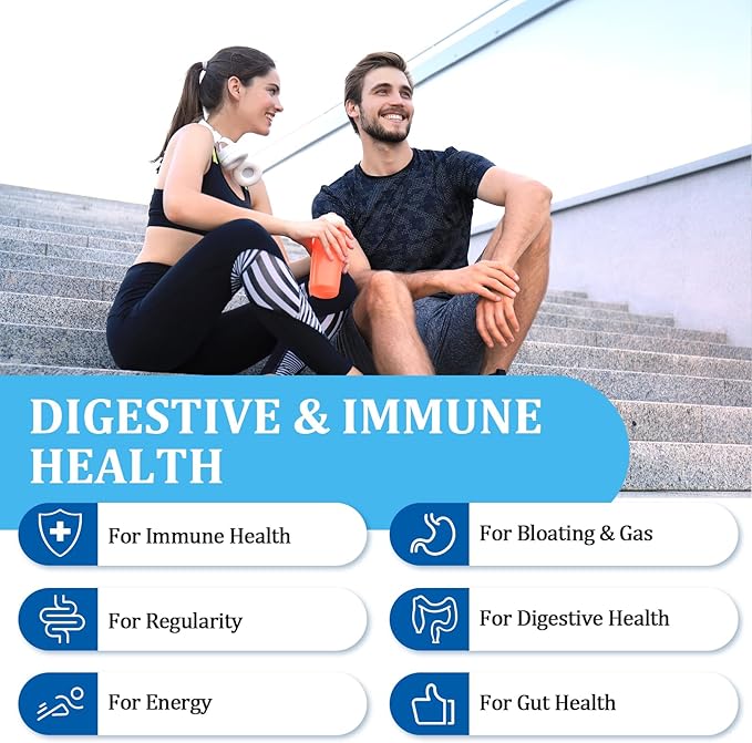 300 Billion CFUs Probiotics for Women &amp Men - 12 Strains + 3 Organic Prebiotics Probiotics for Digestive Health &amp Immune Gut Health &amp Bloating Gut Health for Women &amp Men - 60 Capsul