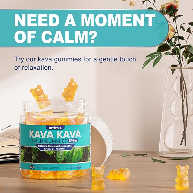 L-MethylFolate 15mg &amp Methylated Multivitamins Kava Gummies