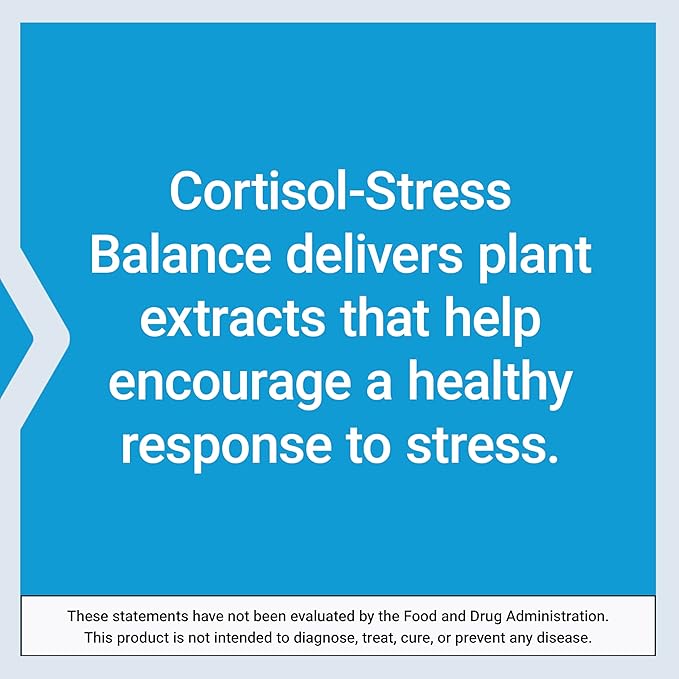 Life Extension Cortisol-Stress Balance Relora® Magnolia bark Green Tea Lychee Extract Manage Stress Maintain Healthy cortisol Levels Gluten Free Non-GMO Vegetarian 1-Daily 30 Capsules