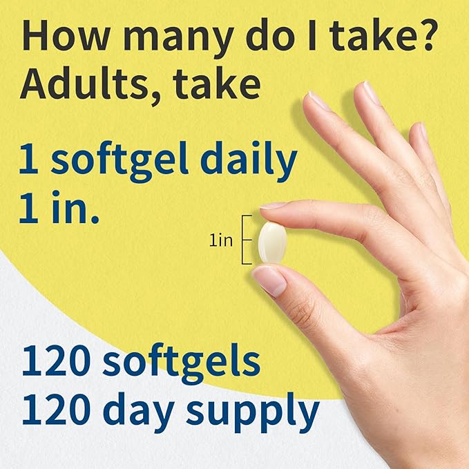 Vitamin D3 K2 5000 IU 120 Softgels with Magnesium Supplement - &amp 120mcg MK-7 K2 for Bone Health &amp Immune Support - Non-GMO &amp Gluten-Free Softgels with MCT Oil