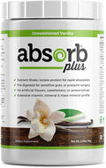 Isolate Protein - Diet Supplement for Improved Gut Health Extra Nutritional Support Non-GMO Gluten-Free Lactose-Free Casein-Free (2.2 Lbs Unsweetened Vanilla)