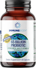 Ultimate Digestive Health Probiotic - 65 Billion CFU 13 Probiotic Strains SBOs Prebiotic | Immune Support | Men &amp Women | Digestive Health Probiotics | Gut Health - 30 Capsules