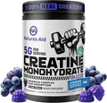 Creatine Monohydrate Gummies – Pre-Workout Energy &amp Muscle Growth Support for Men &amp Women | Grape Electrolyte Gummies (135 Count)