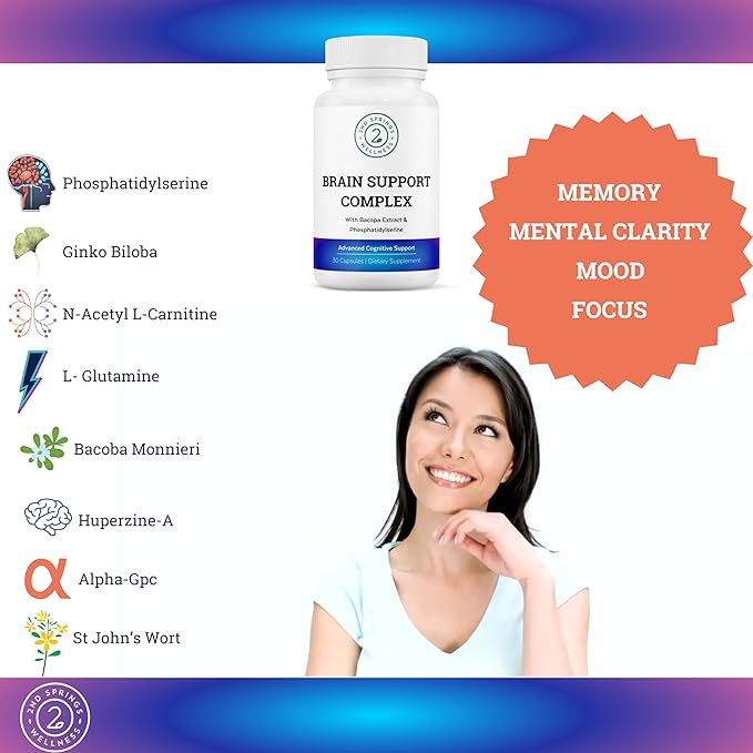 Men's Health Vitality Bundle: Brain Support Complex Men's Daily 7 Essentials and Vitamin D3 + K2