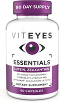 Viteyes Essentials Eye Health Dietary Supplement Lutein &amp Zeaxanthin for Macular Support 90 Capsules