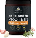 Ancient Nutrition Bone Broth Protein Powder Butternut Squash Grass-Fed Chicken and Beef Bone Broth Powder 15g Protein Per Serving Supports a Healthy Gut 15 Servings